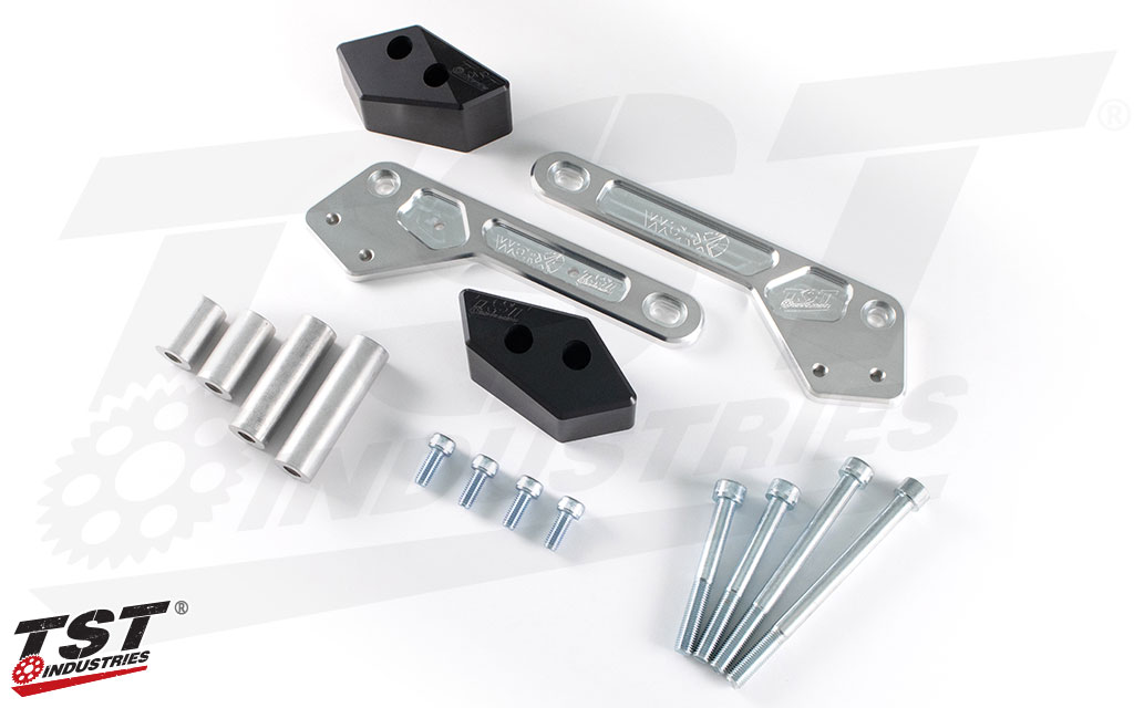 We include all necessary mounting hardware, mounting brackets, and sliders.