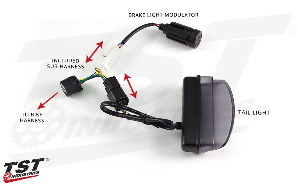 TST Industries | Brake Light Modulator for Select LED Integrated Tail Lights