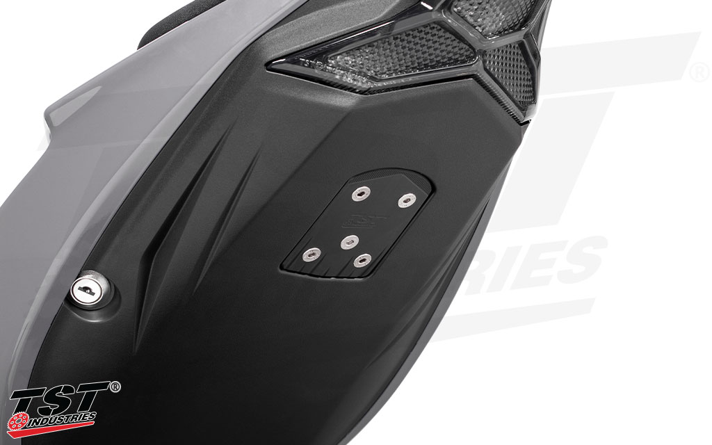 TST Undertail Closeout covers the gap left behind after removing the factory fender.