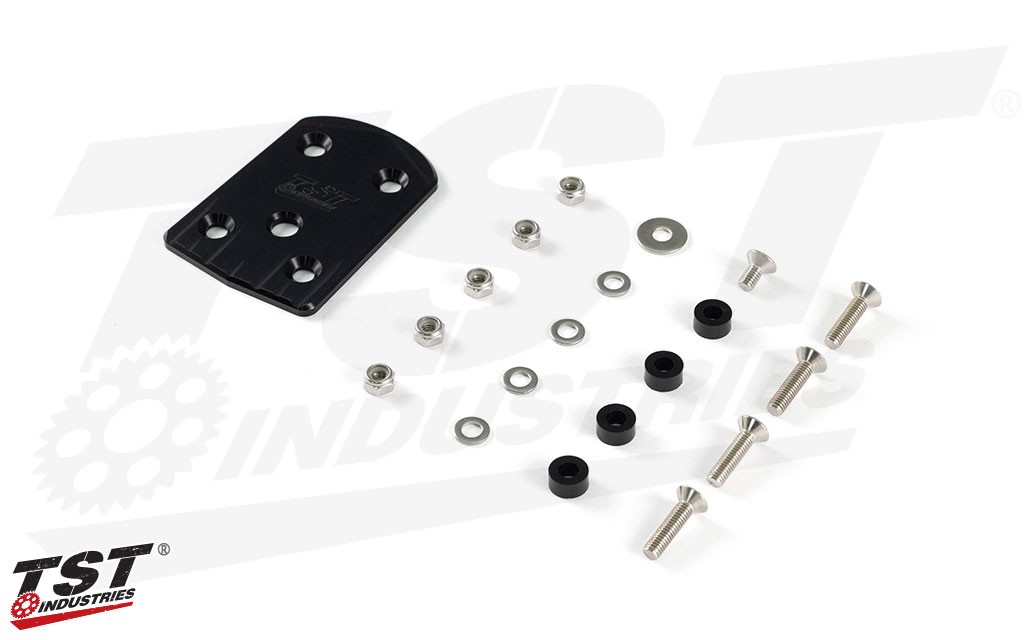 What's included in the 2019+ Kawasaki ZX6R Undertail Closeout kit.
