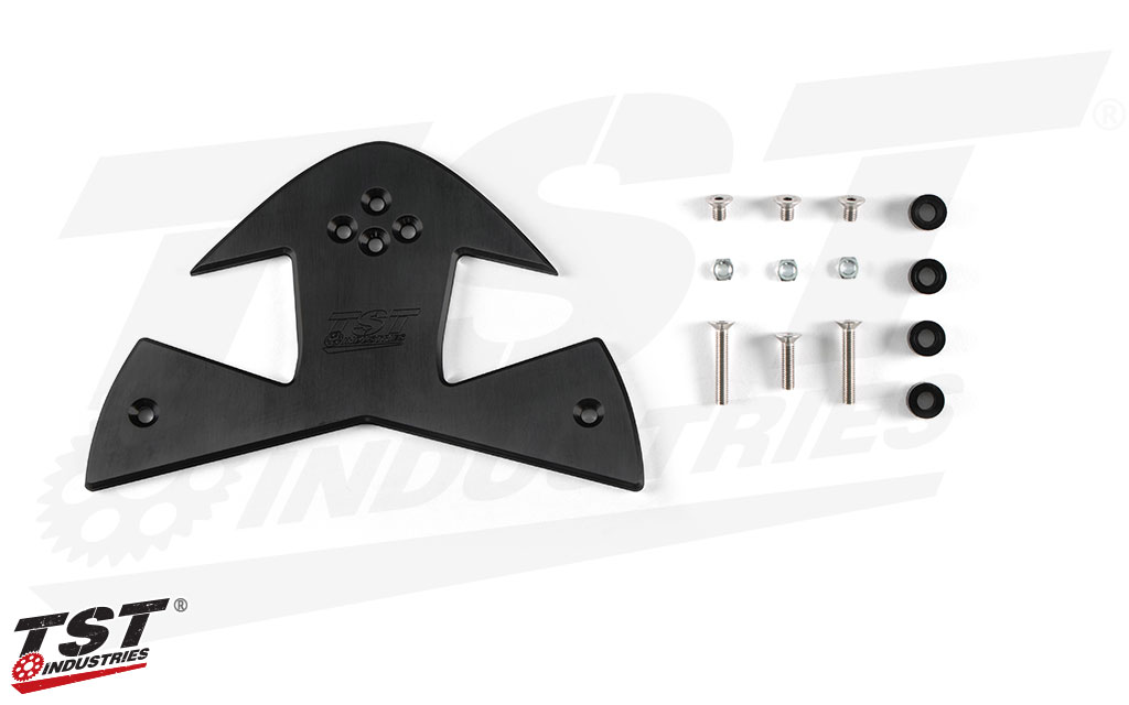 What's included in the BMW S1000RR Undertail Closeout Kit from TST Industries.