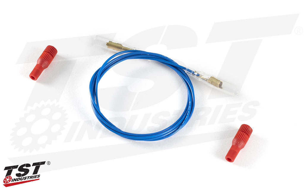 Use these components to tap into a 12V ignition switched power source to create the running light circuit. 