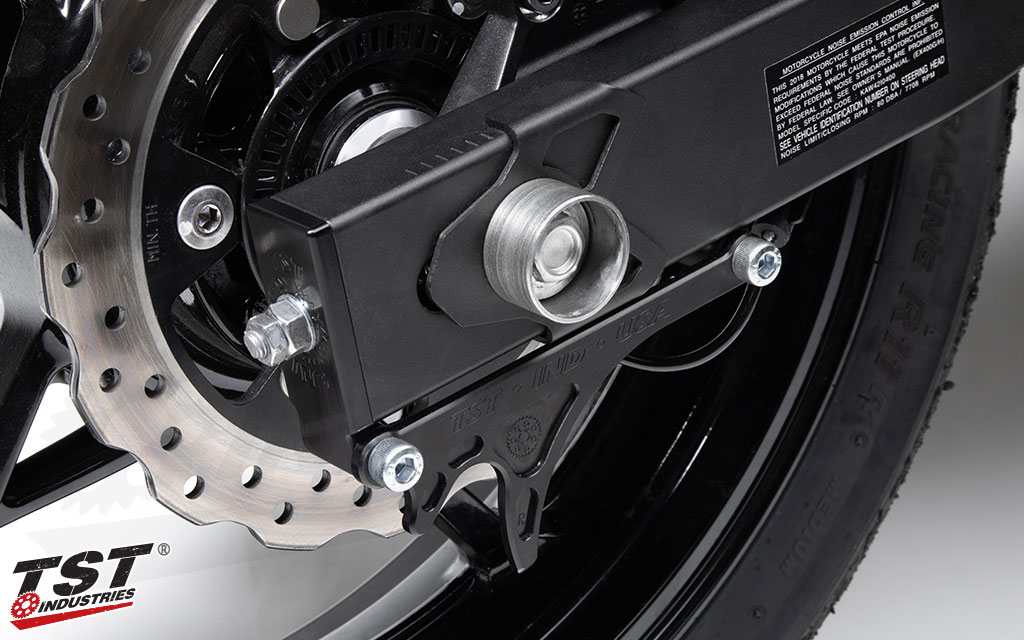 Kawasaki Zx9R E1-E2 Ninja 00-01 RacePro Natural Titanium Axle Chain Adjuster Bolts 