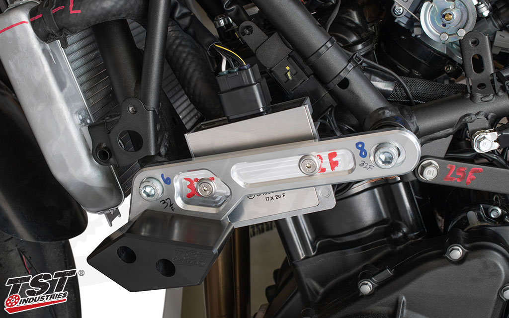 Move the vulnerable stock Ninja 400 voltage regulator to a much safer location.