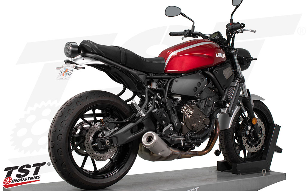 Improve the looks of your 2016+ Yamaha XSR700 by removing the large stock fender.