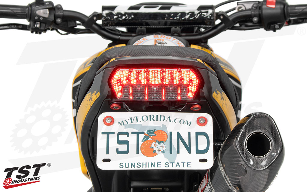 TST LED Integrated Tail Light Honda Grom 2013+