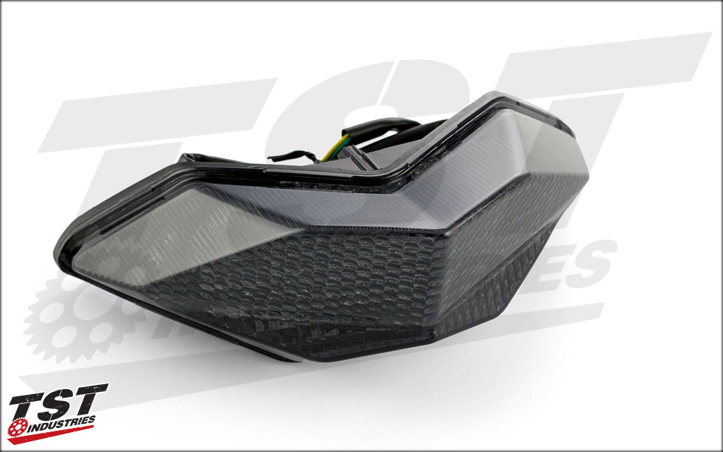 Kawasaki 2013+ Ninja 300 Integrated Taillight Assembly clear Programmable Functions