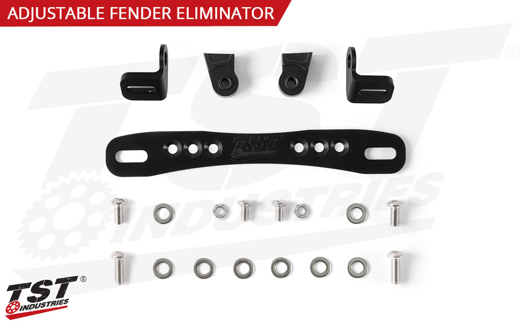 Adjustable Fender Eliminator for the 2013-2016 Honda Grom.