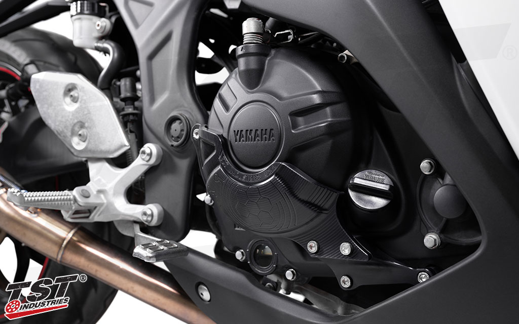 Protect your Yamaha's vulnerable clutch case with TST Industries Case Savers.