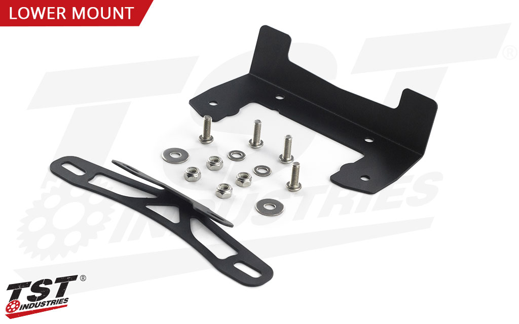 What's included in the Lower Mount Fender Eliminator Kit.