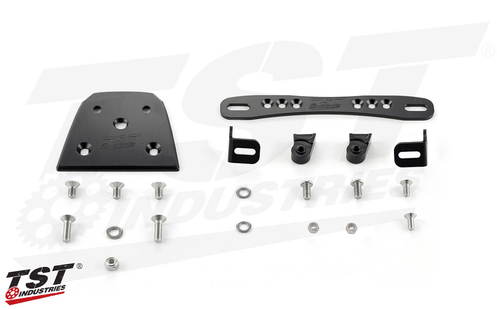 What's Included in the Elite-1 Adjustable Fender Eliminator for the 2017+ Kawasaki Z125