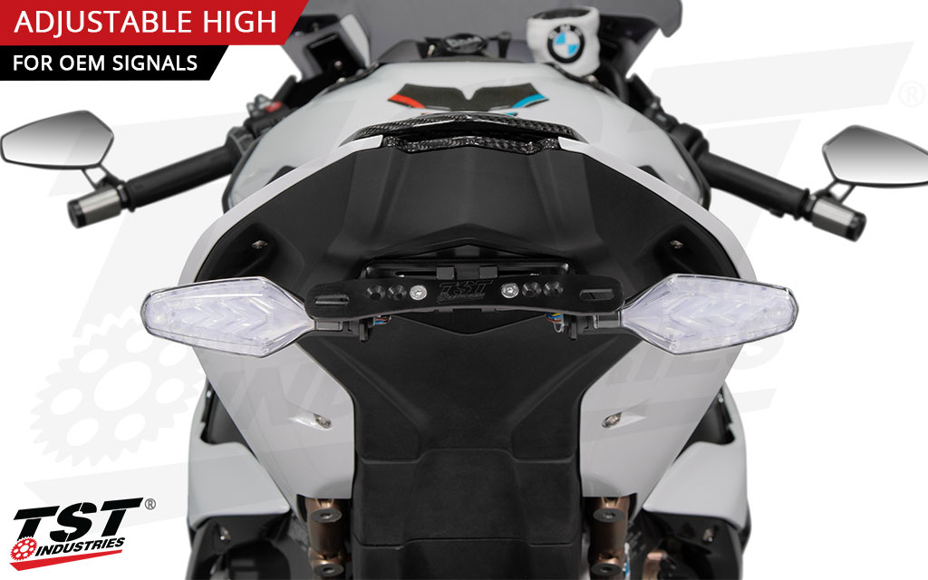 Ditch the bulky OEM fender for a lightweight solution that retains the stock lighting.