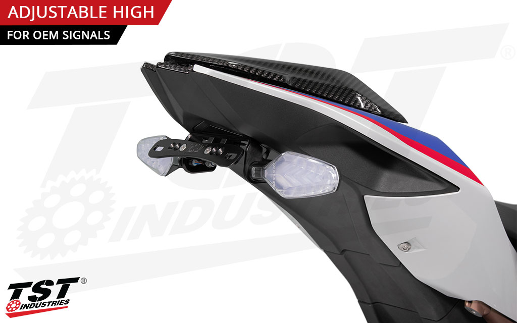 Crafted from CNC machined anodized aluminum.