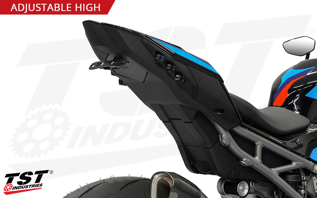 Replace your BMW factory fender with the Elite-1 High Mount Fender Eliminator.