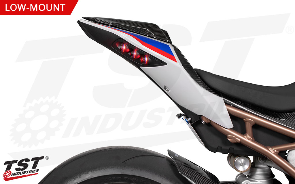 Gain a race-inspired look with the most low-profile tail tidy kit on the market.