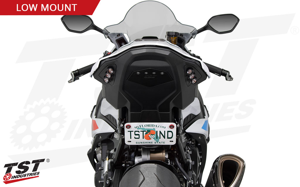 Upgrade your 2023+ BMW S1000RR with the sleekest tail tidy on the market.