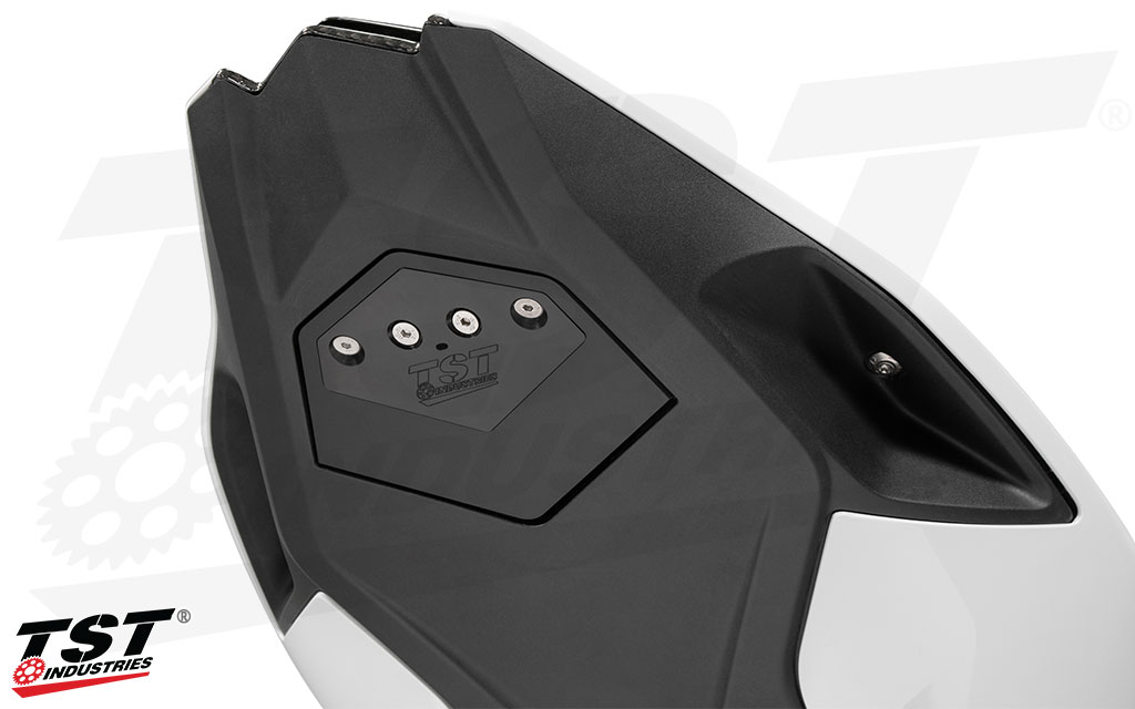 Close off the gap left behind after removing the factory fender.