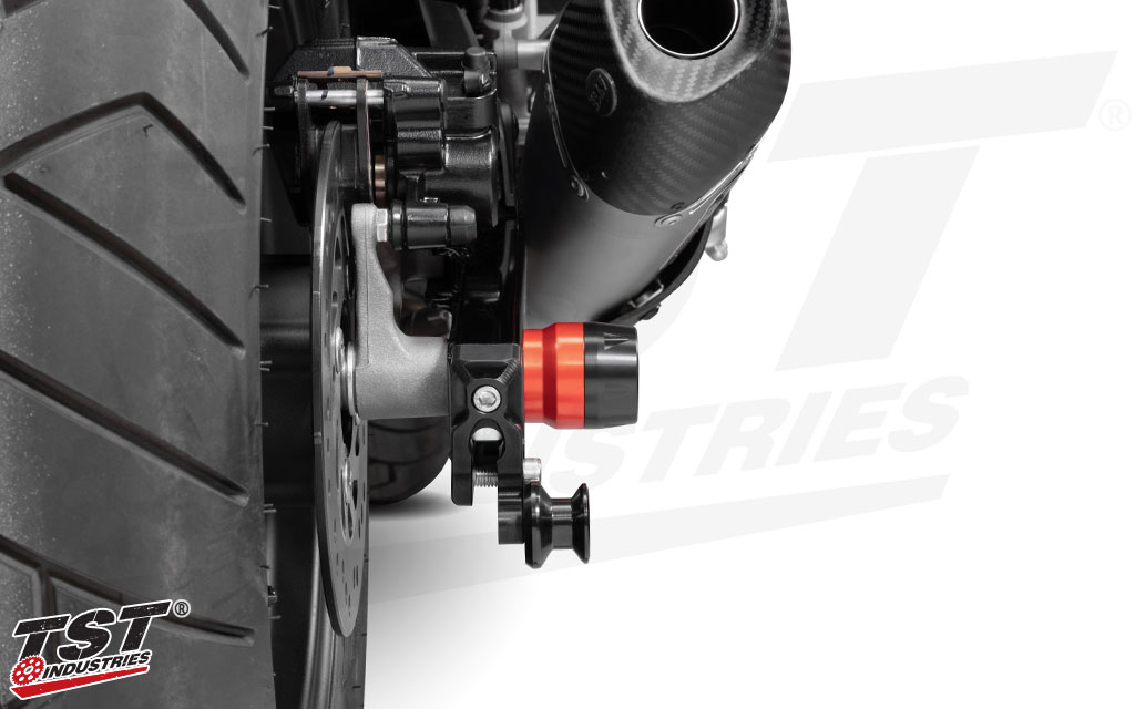 Spooled design enables quick and easy lifting, even when outfitted with our TST axle sliders.