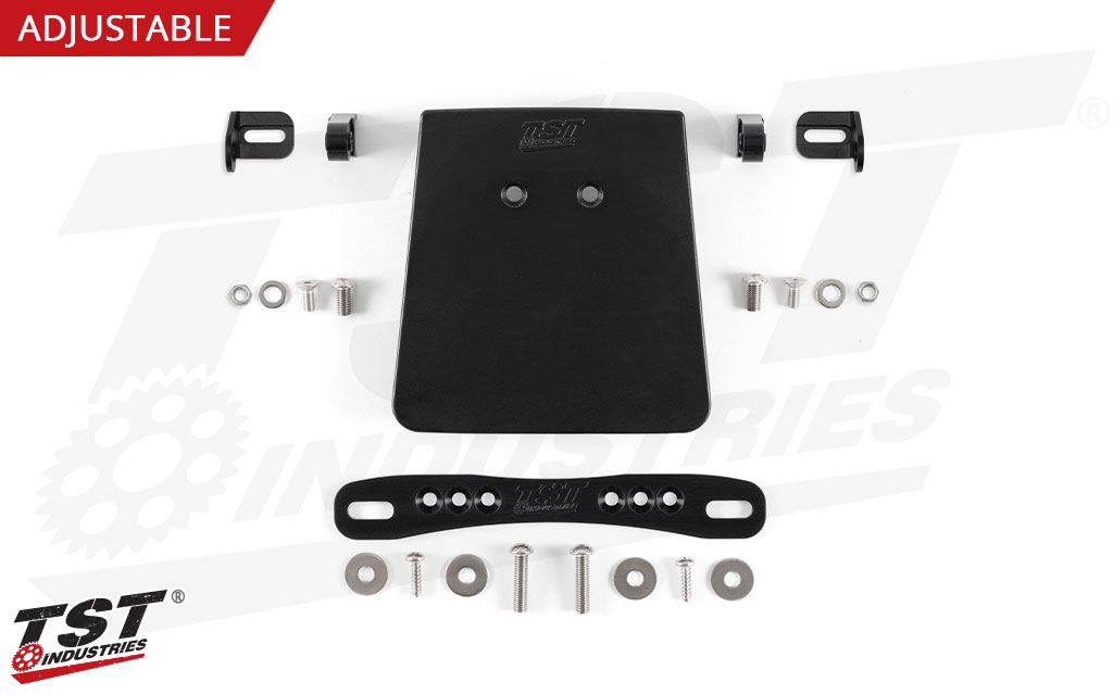 What's included in the TST Industries Elite-1 Adjustable Mount Fender Eliminator kit for the 2022+ Honda Grom.