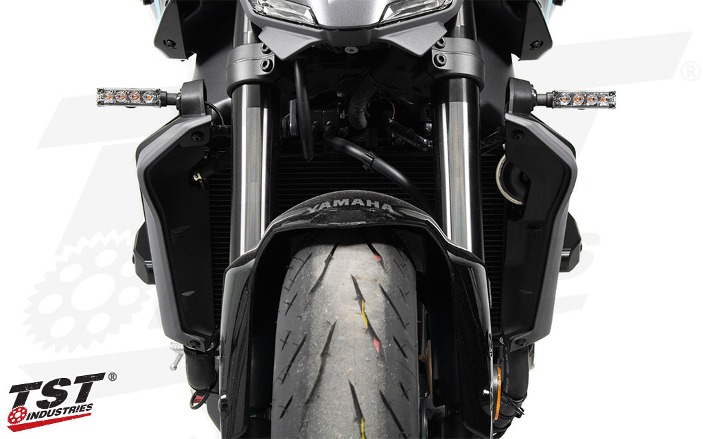 Upgrade your Yamaha MT-09 with reliable crash protection from TST Industries.