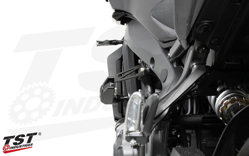 Designed for easy installation on the 2021+ Yamaha MT-09.