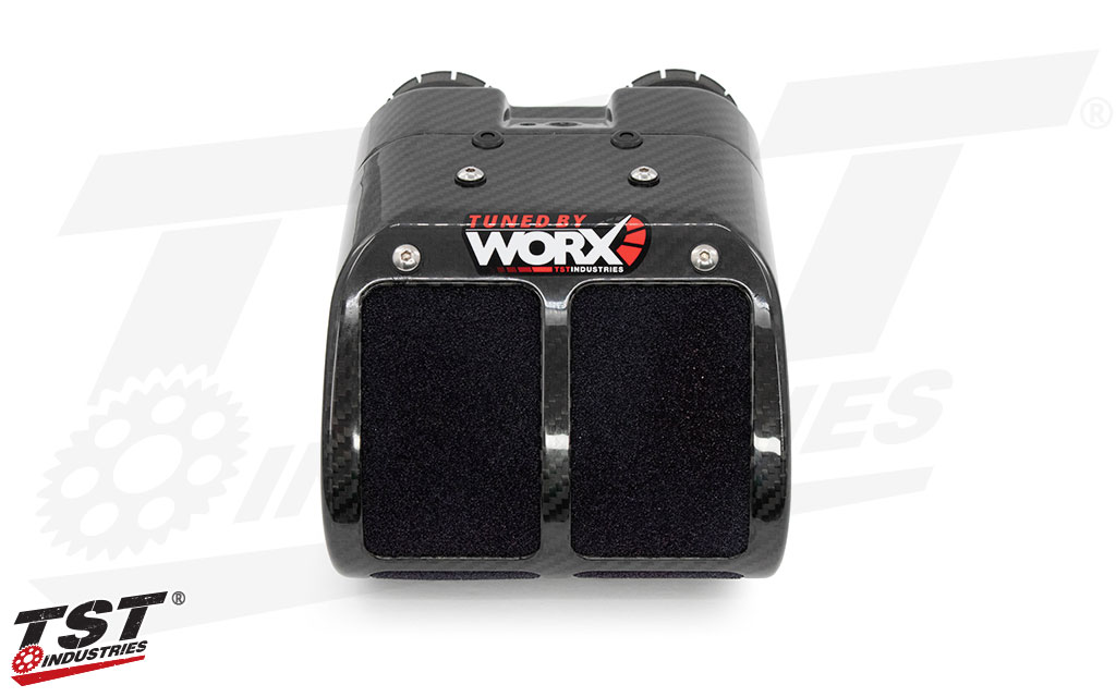 Improve your Suzuki GSX-8R or GSX-8S performance with the TST WORX Airbox.