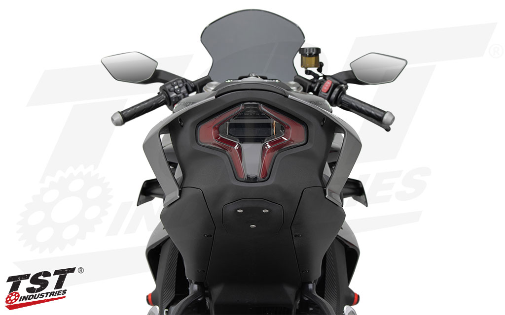 Gain a clean and sophisticated look by covering the gap on your CFMOTO 450SS Undertail.
