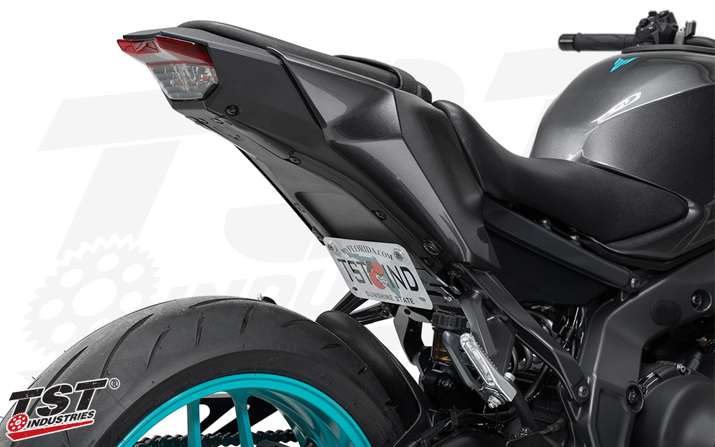 TST Elite-1 Adjustable Fender Eliminator for the 2024+ Yamaha MT-09.
