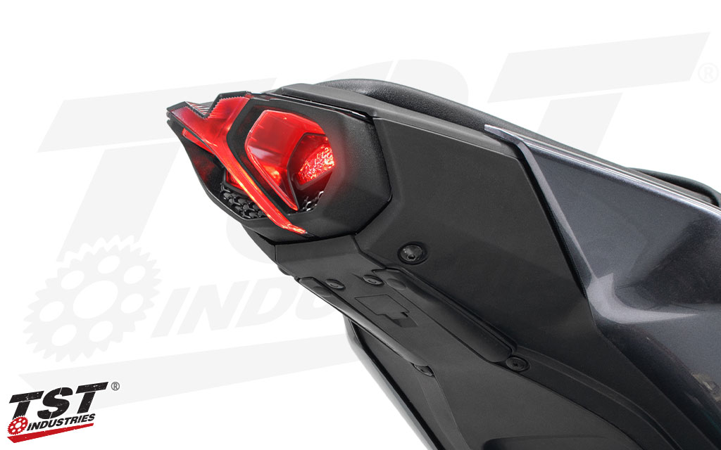 Features a unique design developed by TST Industries.