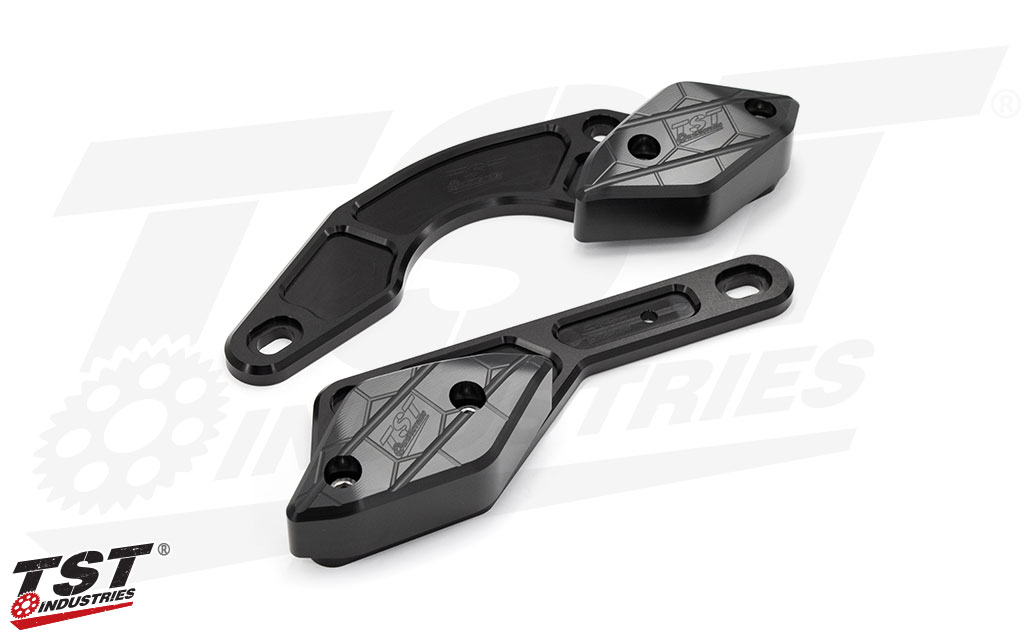 CNC machined components ensure a precise fitment on your Kawasaki Ninja 500.