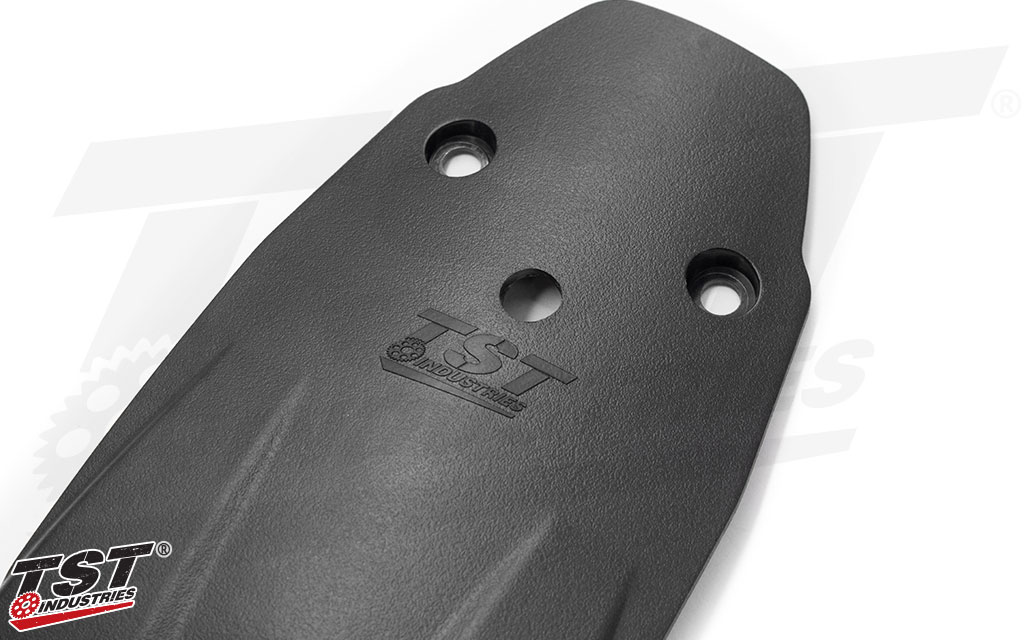 Color and texture matched to seamlessly blend in with the surrounding OEM undertail parts.