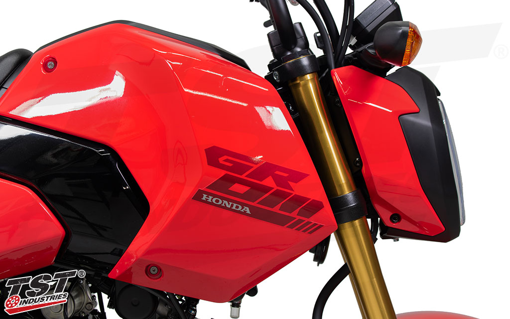 Add a bit of personalization and customization to your 2025+ Honda Grom 