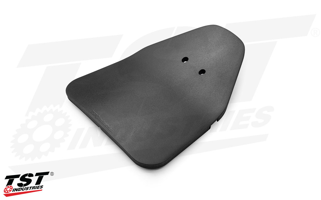 Color and texture matched to the surrounding Yamaha YZF-R3 undertail.