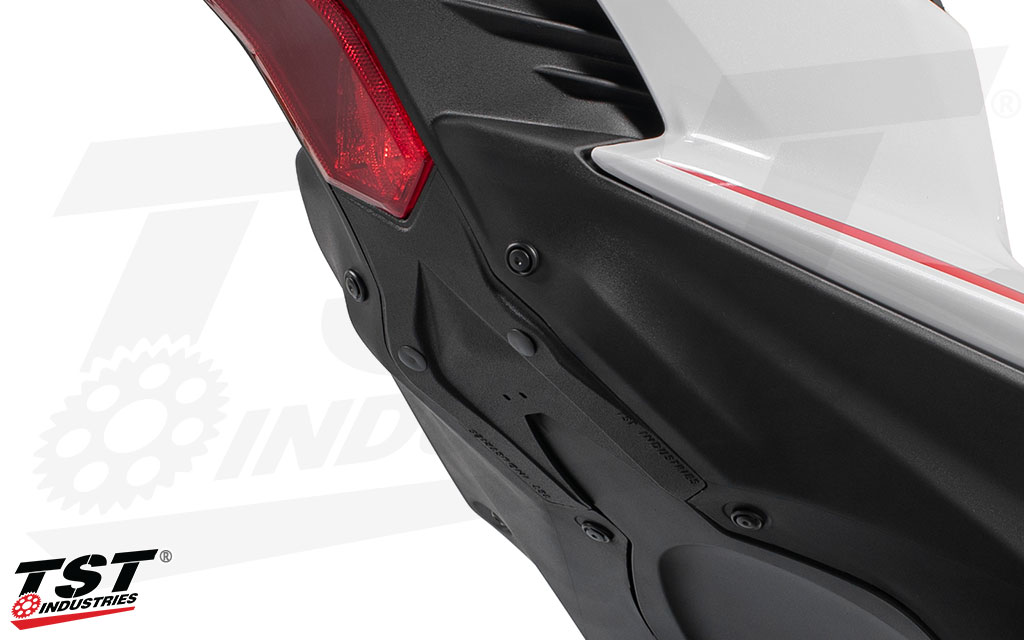 Include the undertail closeout for a super clean installation.