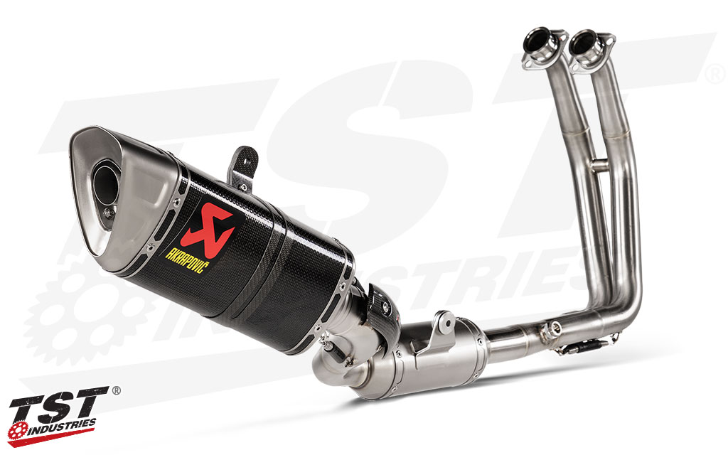 Akrapovic Racing Line Full System Exhaust for Suzuki GSX-8S 2023+ / GSX-8R 2024+