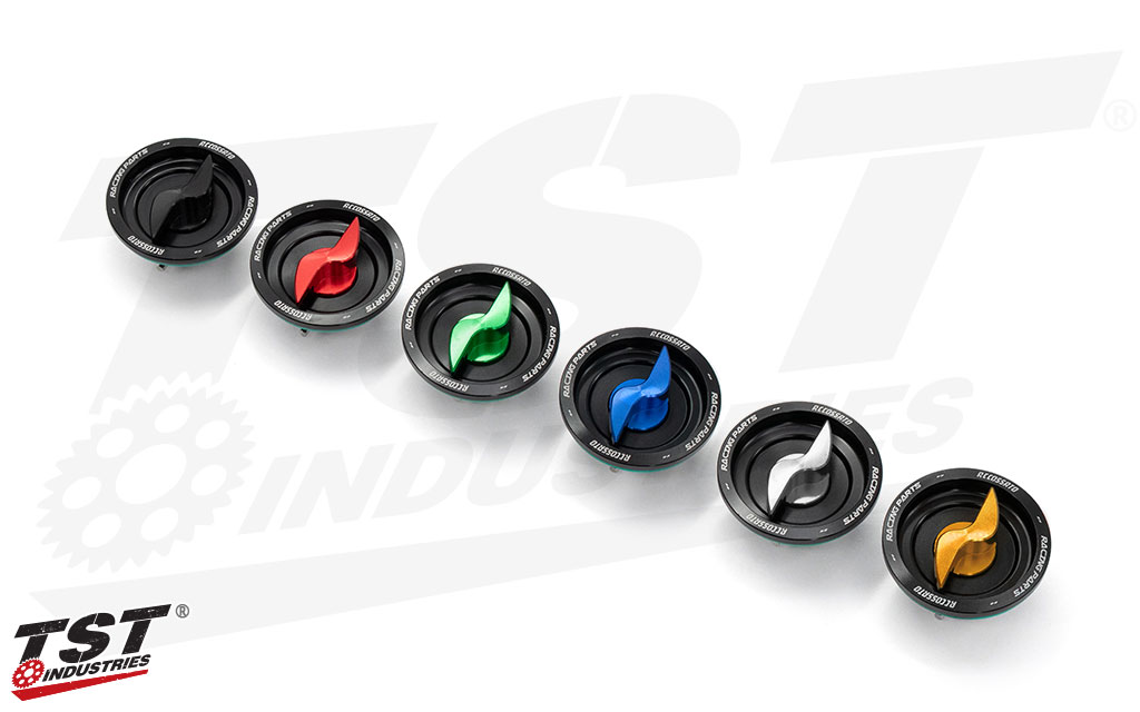 Accossato Quick-Turn Fuel Cap for Select Yamaha Motorcycles