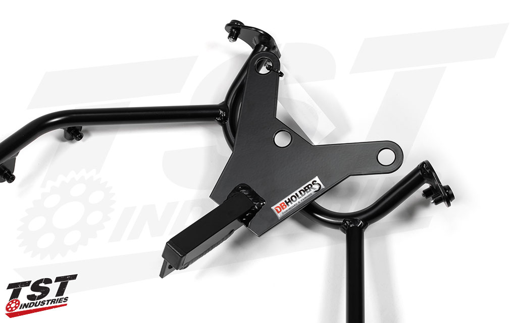 Lightweight and durable design helps mount your Ninja 400 upper race fairing and dash components. 