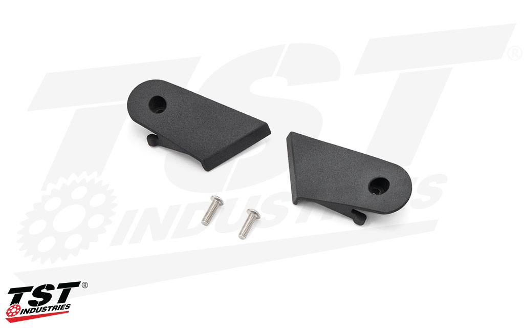 What's included in the TST Turn Signal Race Covers for the 2026+ KTM 990 RC R.