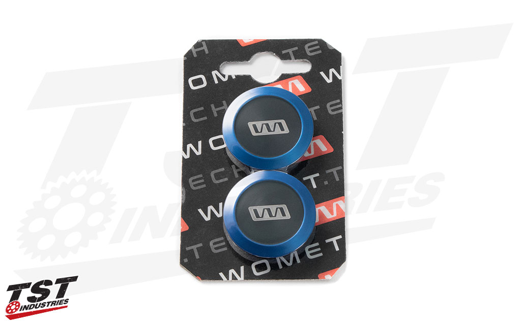 Blue Womet-Tech Slider Caps