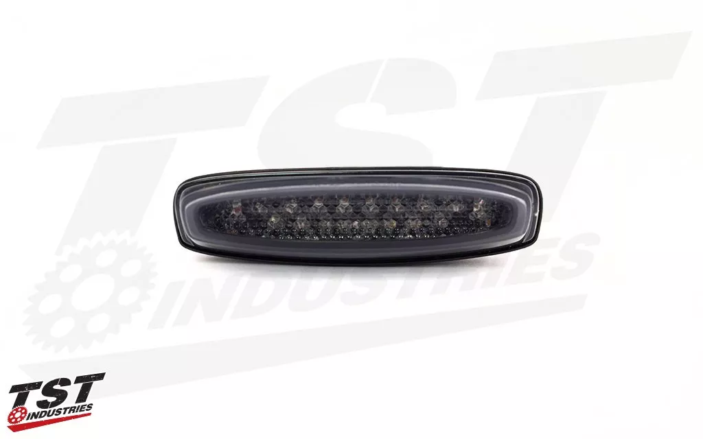 LED integrated tail light system.