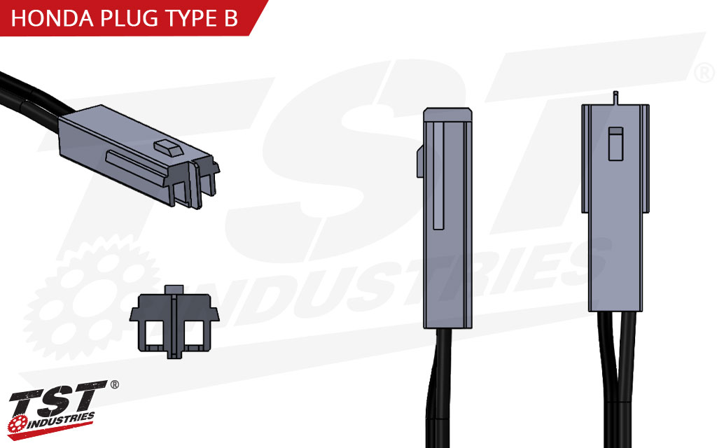 Diagram of the Honda Signal Plug connectors.