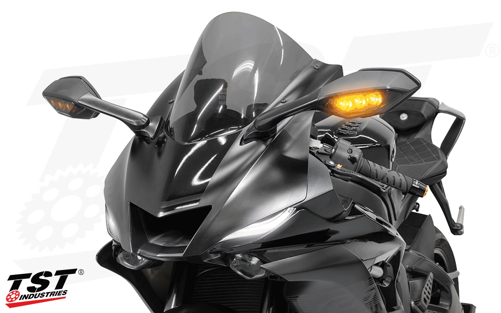 TST DRL to Turn Signal Harness Converter for Yamaha YZF-R6 2017-2020