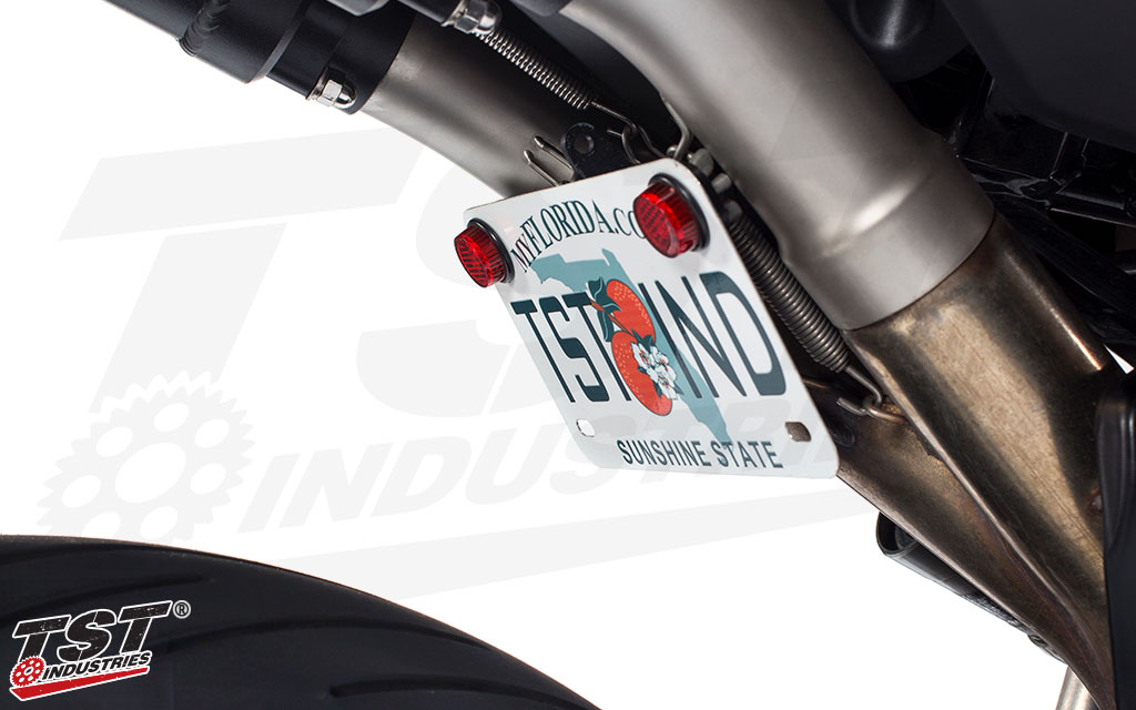 Clean up the tail section of your Ducati with TST Industries.
