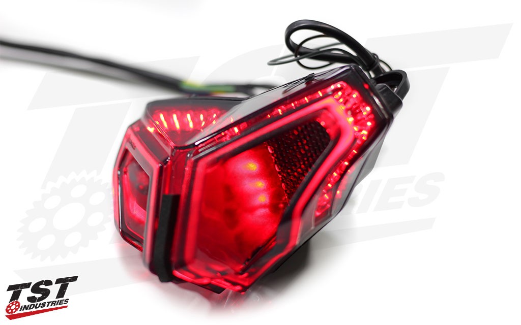 Sequential Led Tail Light Smoke Int.Turn Signal DUCATI 848 1098/R/S 1198/R/Corse