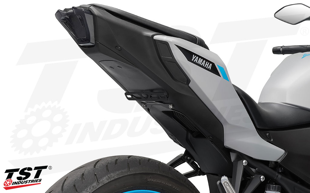 Gain a streamlined tail section with the TST Elite-1 Low Mount Fender Eliminator.