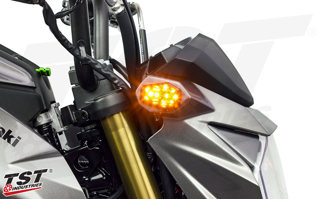Each TST Flushmount Turn Signal is packed with 12 bright LEDs to provide ample light output.