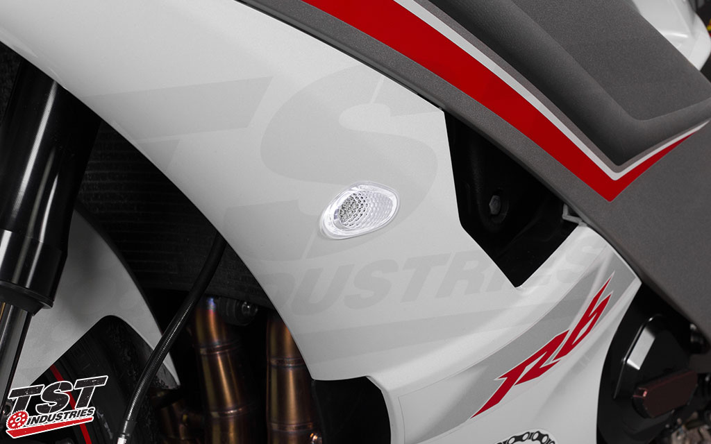 Unique Halo running light sets your Yamaha R6 apart from the rest of the pack!