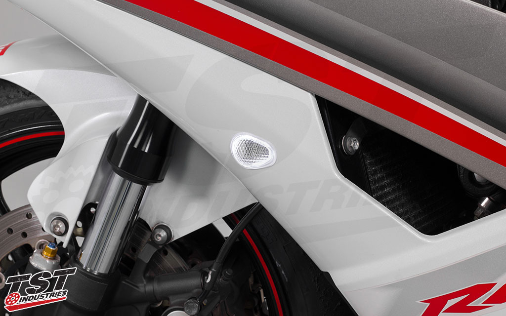TST Halo running light is available in multiple colors (Hyper White shown).