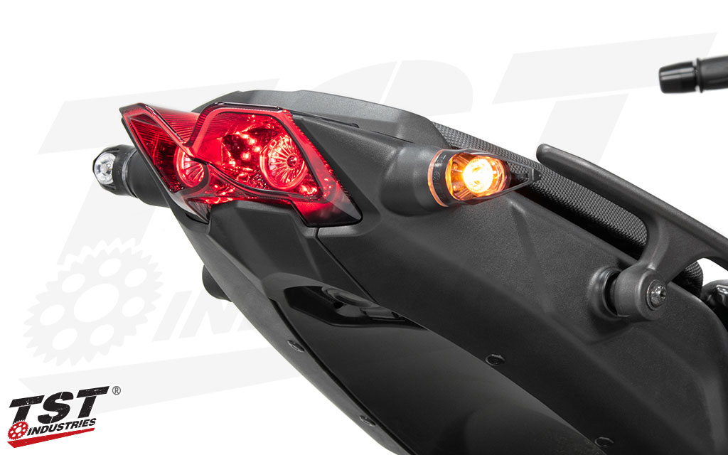 Make the rear of your 2018+ Yamaha Niken as unique as the front with TST Industries.