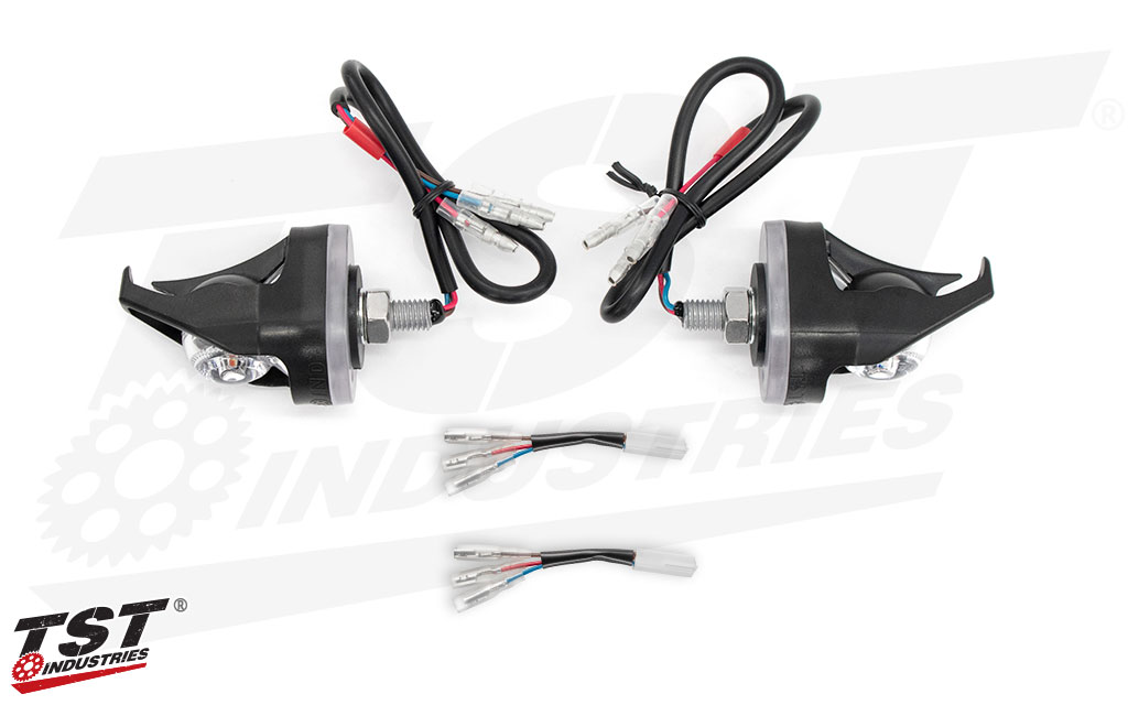 TST MECH-EVO LED Turn Signals and Wire Harness Converters